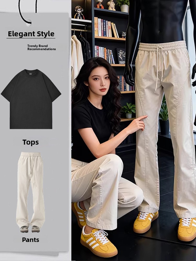 Streetwear Outdoor Brand - Celana Kasual Luar Ruangan Cepat Kering