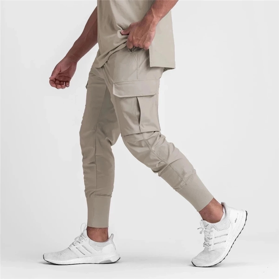 Streetwear Outdoor Brand - Celana olahraga fitness Pria, Bawahan kasual