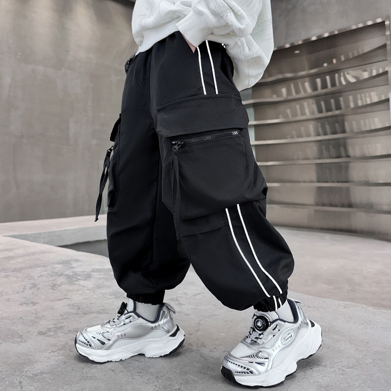 Streetwear Outdoor Brand - Celana Kargo Anak Laki-laki Overall Anak