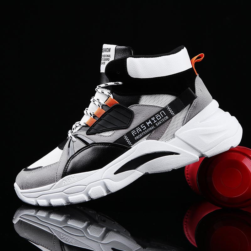 Streetwear Brand Ideas - Hightop Musim Panas Pria Sepatu Olahraga