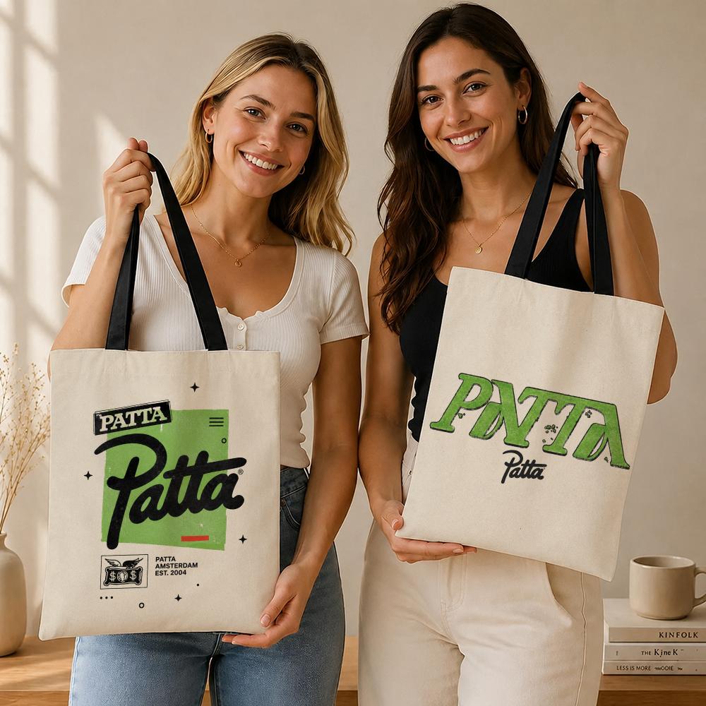 Streetwear Brand Bag - Tas Kanvas Patta Storage Bags, cocok