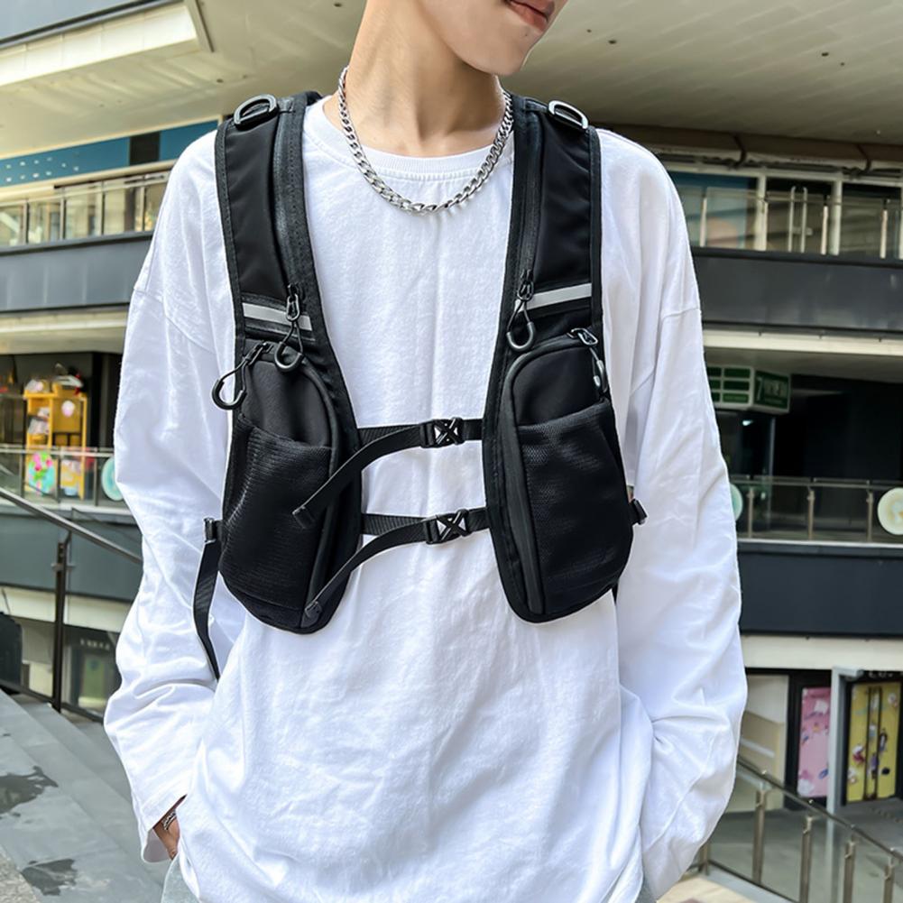 Tas dada Hip Hop, kantung romp - Streetwear Brand Bag ulasan dan harga