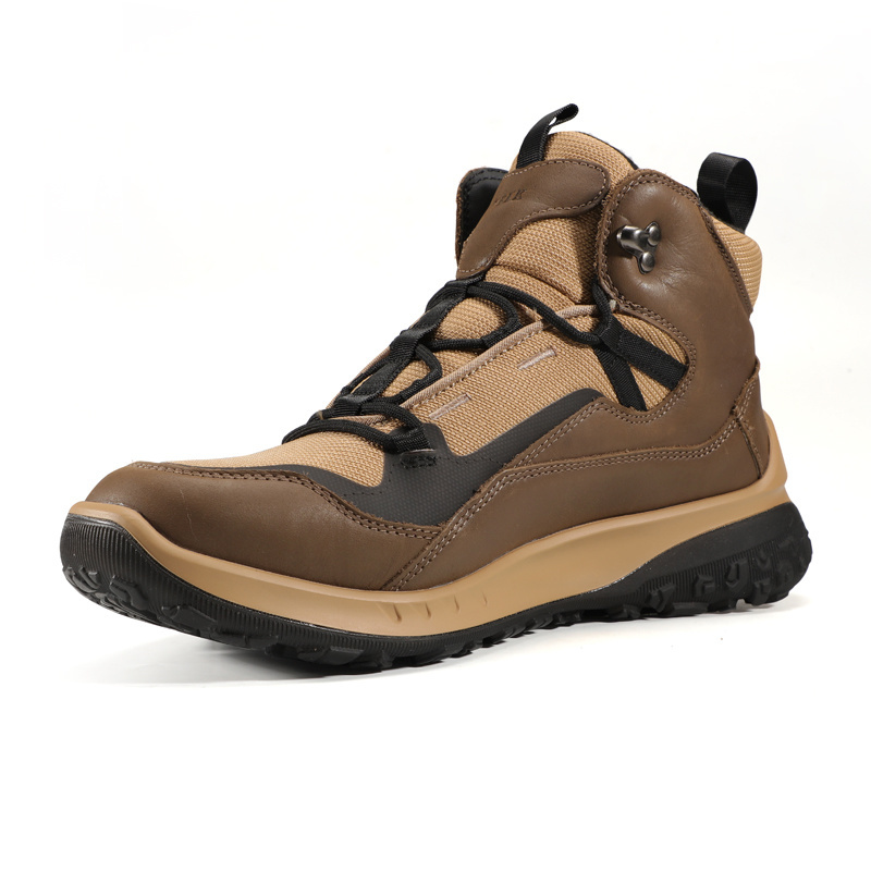 Sepatu Kulit High Top Pria Mer - Streetwear Brand Shoes ulasan dan harga