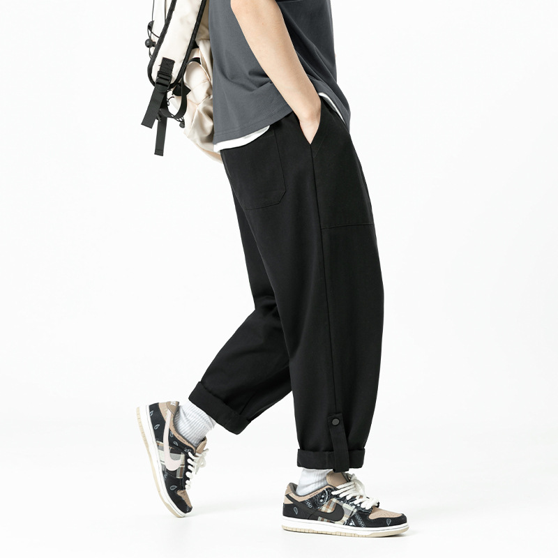 Celana Kerja Pria Kasual Lurus - Brand Of Streetwear ulasan dan harga