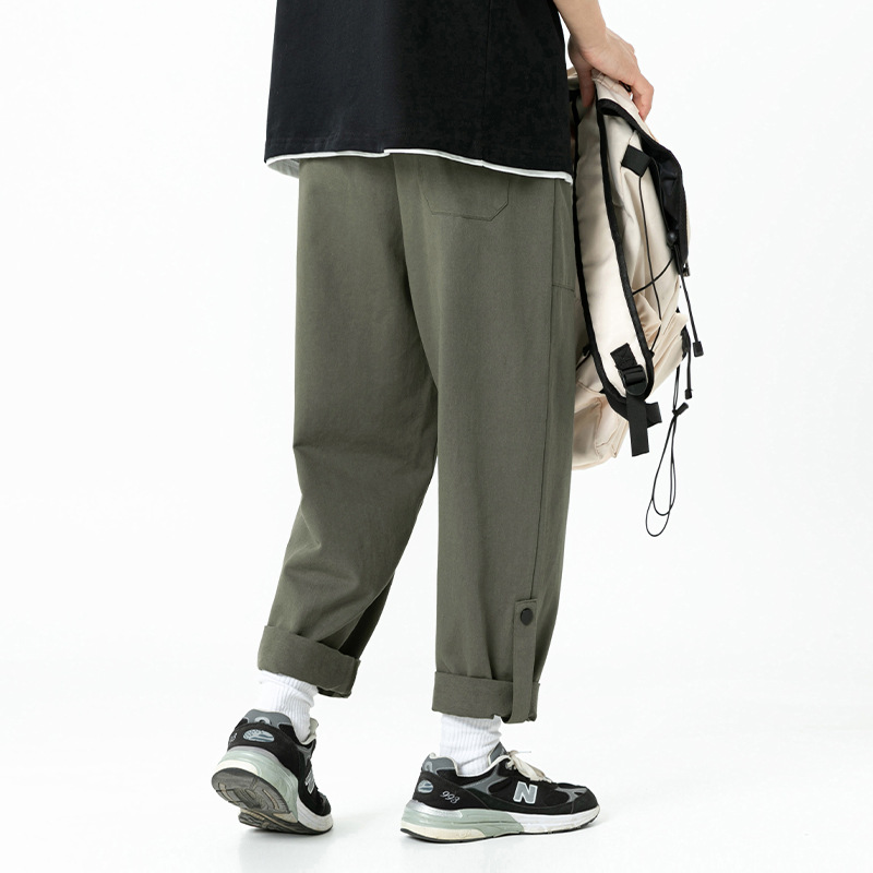 Celana Kerja Pria Kasual Lurus - Brand Of Streetwear ulasan dan harga