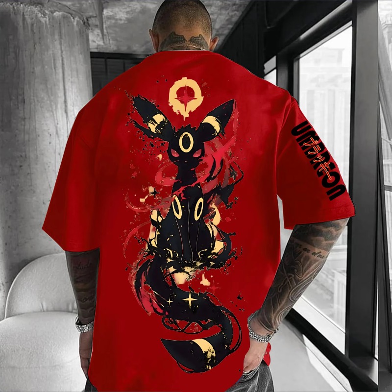 Kaos Print Co-branding Pokémon - Streetwear Brand Shoes ulasan dan harga