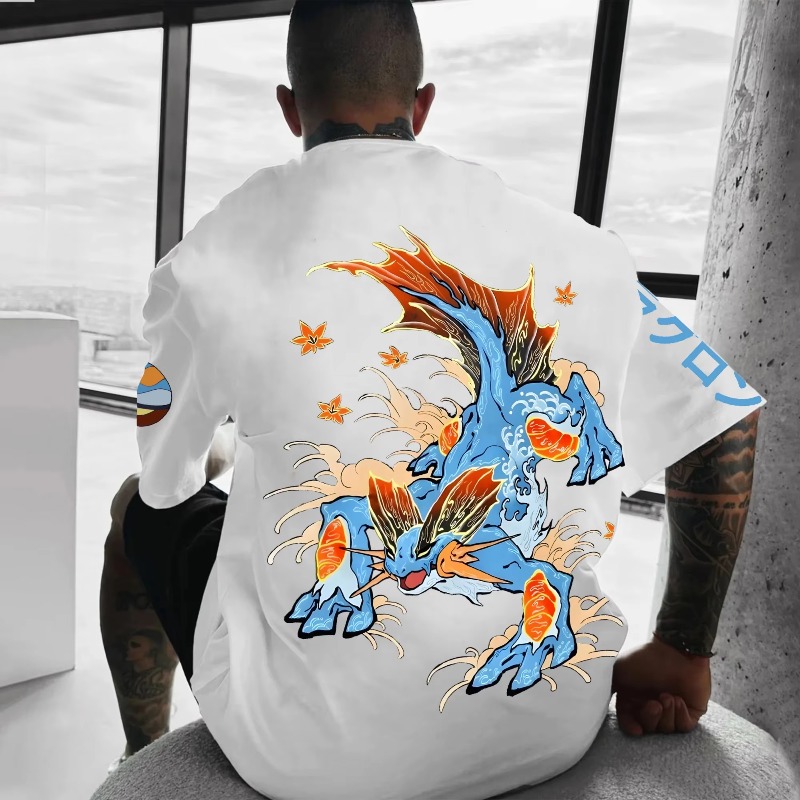 Kaos Print Co-branding Pokémon - Streetwear Brand Shoes ulasan dan harga