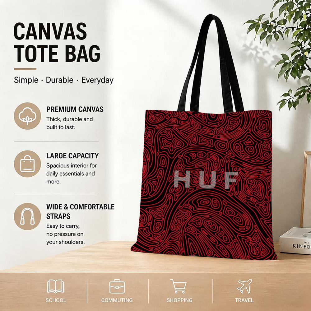 Tas Penyimpanan Kanvas Huf Fas - Streetwear Brand Bag ulasan dan harga