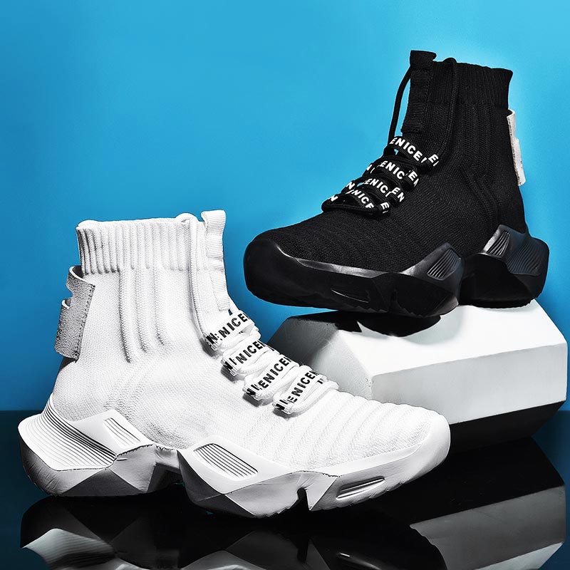 Kaus Kaki Olahraga Besar Atasa - Streetwear Brand With White Flowers ulasan dan harga