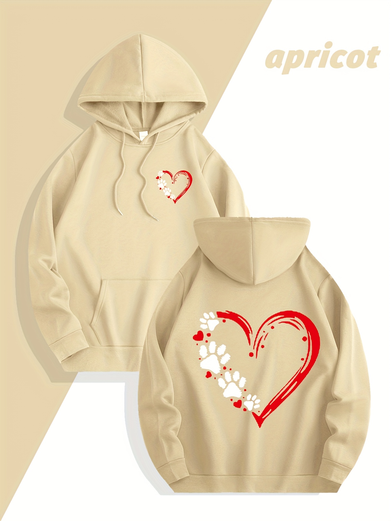 Sweatshirt Pria Motif Hati Mer - Streetwear Outdoor Brand ulasan dan harga